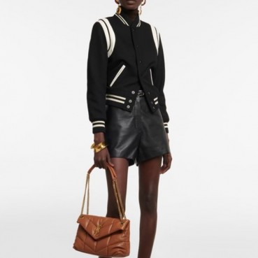 입생로랑 여성 카멜 숄더백 - Saint Laurent Womens Camel Shoulder Bag 