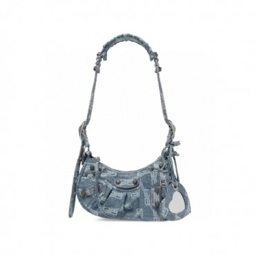 발렌시아가 여성 블루 숄더백 - Balenciaga Womens Blue Shoulder Bag 