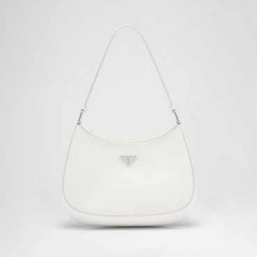 프라다 여성 화이트 클레오백 - Prada Womens White Cleo Bag 