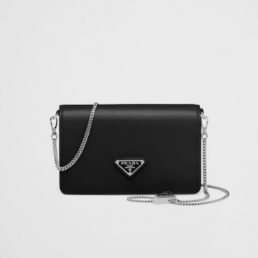 프라다 여성 블랙 체인백 - Prada Womens Black Cross Bag 