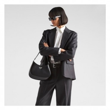 프라다 여성 블랙 숄더백 - Prada Womens Black Shoulder Bag 