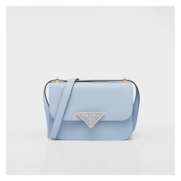 프라다 여성 블루 숄더백 - Prada Womens Blue Shoulder Bag 