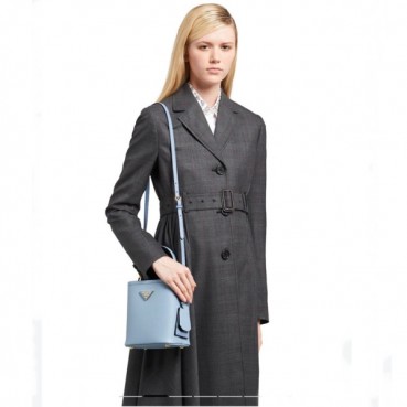 프라다 여성 블루 듀블렛 - Prada Womens Blue Shoulder Bag 