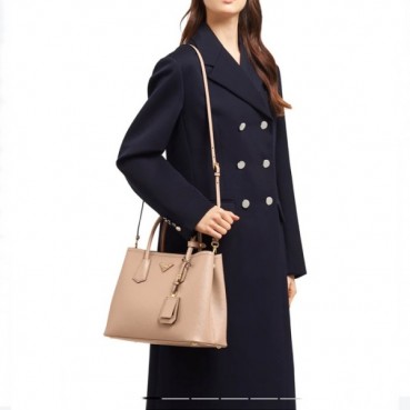 프라다 여성 베이지 더블백 - Prada Womens Beige Double Bag 