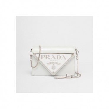 프라다 여성 화이트 숄더백 - Prada Womens White Shoulder Bag 