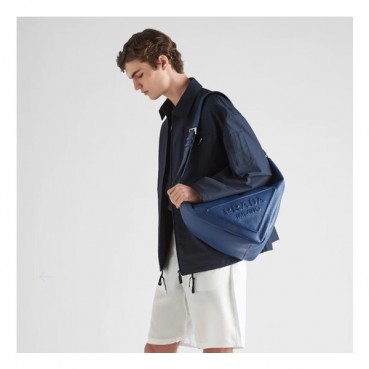 프라다 남성 블루 숄더백 - Prada Mens Blue Shoulder Bag 