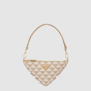 프라다 여성 자수 패브릭 미니 백 1BC543 - Prada Womens Embroidered Fabric Mini Bag 