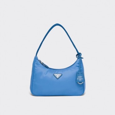 프라다 여성 블루 숄더백 - Prada Womens Blue Shoulder Bag 