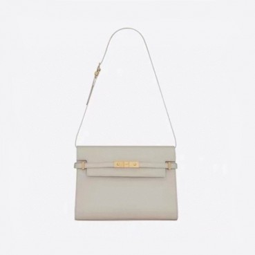 입생로랑 여성 화이트 숄더백 - Saint Laurent Womens White Shoulder Bag 