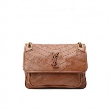 입생로랑 여성 카멜 숄더백 - Saint Laurent Womens Camel Shoulder Bag 