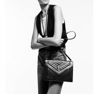 입생로랑 여성 블랙 숄더백 - Saint Laurent Womens Black Shoulder Bag 