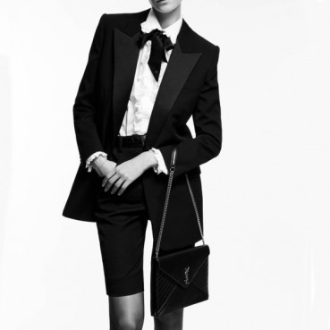 입생로랑 여성 블랙 숄더백 - Saint Laurent Womens Black Shoulder Bag 