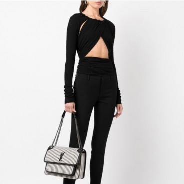 입생로랑 여성 블랙 숄더백 - Saint Laurent Womens Black Shoulder Bag 