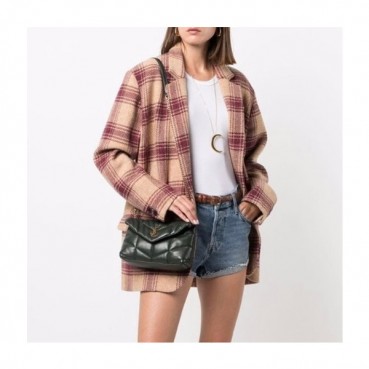 입생로랑 여성 그린 숄더백 - Saint Laurent Womens Green Shoulder Bag 