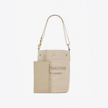 입생로랑 여성 베이지 버킷백 - Saint Laurent Womens Beige Bucket Bag