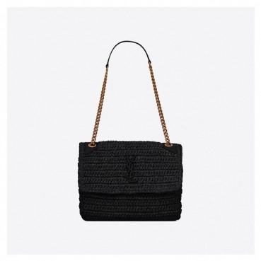 입생로랑 여성 블랙 숄더백 - Saint Laurent Womens Black Shoulder Bag 