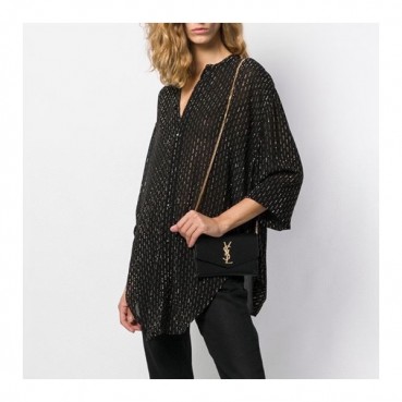 입생로랑 여성 블랙 숄더백 - Saint Laurent Womens Black Shoulder Bag 