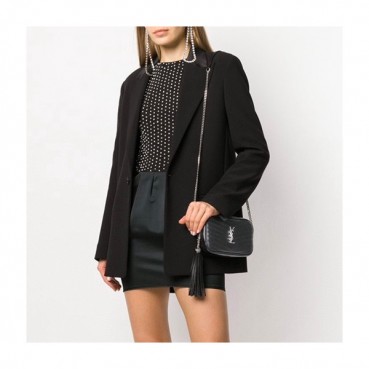 입생로랑 여성 블랙 숄더백 - Saint Laurent Womens Black Shoulder Bag 