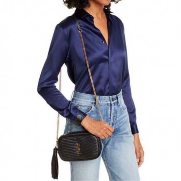 입생로랑 여성 블랙 숄더백 - Saint Laurent Womens Black Shoulder Bag 