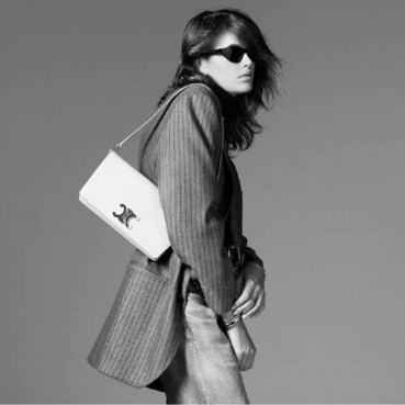 셀린느 여성 화이트 숄더백 - Celine Womens White Shoulder Bag 