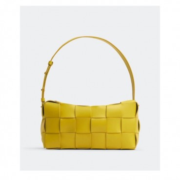 보테가베네타 여성 옐로우 카세트백 - Bottega Veneta Womens Yellow Cassette Bag 
