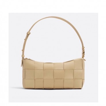 보테가베네타 여성 베이지 카세트백 - Bottega Veneta Womens Beige Cassette Bag 
