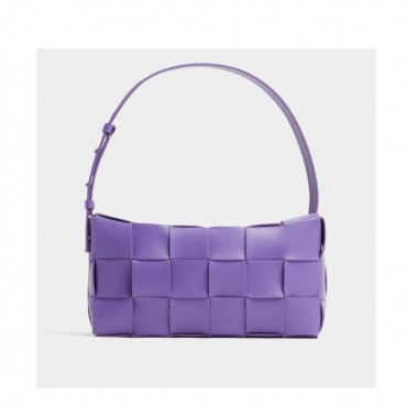 보테가베네타 여성 퍼플 카세트백 - Bottega Veneta Womens Purple Cassette Bag 