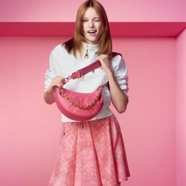 루이비통 여성 핑크 숄더백 - Louis vuitton Womens Pink Shoulder Bag 