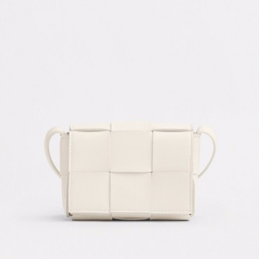 보테가베네타 여성용  퍼플 아이보리 카세트백 - Womens Ivory Cassette Bag 