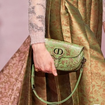 디올 여성 그린 바비백 - Dior Womens Green Bobby Bag 