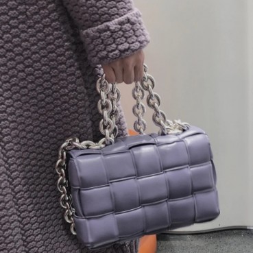 보테가베네타 여성용 퍼플 카세트백 - Womens Purple Cassette Bag 