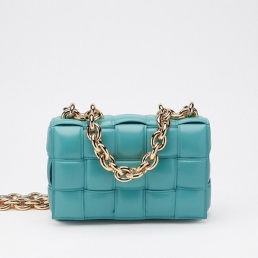 보테가베네타 여성용 블루  카세트백 - Womens Blue Cassette Bag 