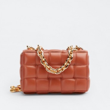 보테가베네타 여성용 오렌지 카세트백 - Womens Orange Cassette Bag 