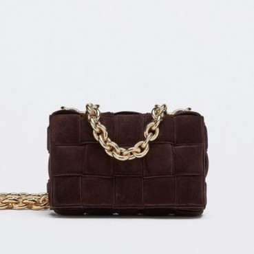 보테가베네타 여성용 브라운 카세트백 - Womens Brown Cassette Bag 