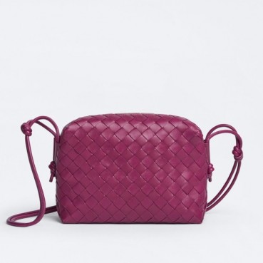 보테가베네타 여성 클래식 퍼플 숄더백 - Bottega Veneta Womens Purple Shoulder Bag 