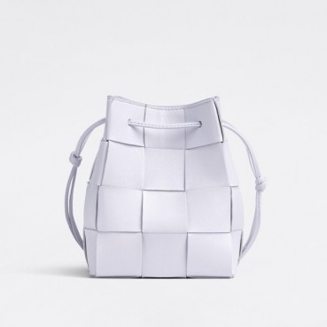보테가 여성 연보라 버킷백 - Womens Purple Bucket Bag 