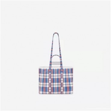 발렌시아가 남/녀 블루 숄더백 - Balenciaga Unisex Blue Shoulder Bag 