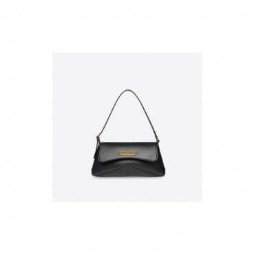 발렌시아가 여성 시그니처 블랙 숄더백 - Womens Black Shoulder Bag 