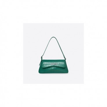 발렌시아가 여성 시그니처 그린 숄더백 - Womens Green Shoulder Bag 