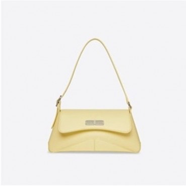 발렌시아가 여성 시그니처 옐로우 숄더백 - Womens Yellow Shoulder Bag 
