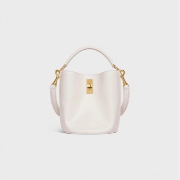 셀린느 여성 Teen 화이트 버킷백 - Womens White Bucket Bag 