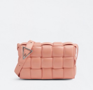 보테가 여성 핑크 카세트백 - Womens Pink Cross Bag 