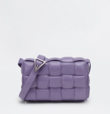 보테가 여성 퍼플 카세트백 - Womens Purple Cross Bag 