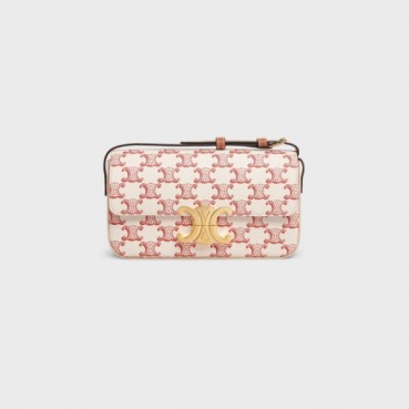 셀린느 여성 Folco 화이트 숄더백 - Womens White Shoulder Bag 