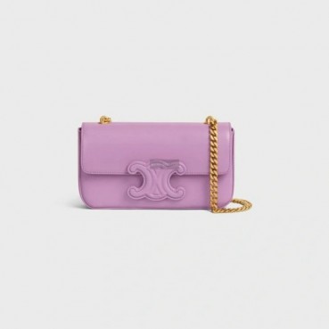 셀린느 여성 트리오페 퍼플 숄더백 - Womens Purple Shoulder Bag 
