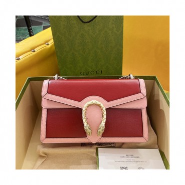 [럭셔리한]Gucci 2021 GG Dionysus Shoulder Bag,28cm,GUB1323 - 구찌 2021 GG 디오니서스 숄더백,28cm,핑크+레드