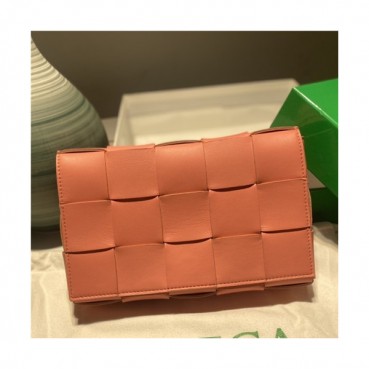 [보테가베네타]Bottega Veneta 2021 Women's Leather Shoulder Bag,23cm,BVB0660 - 보테가베네타 2021 여성용 레더 숄더백,23cm,핑크