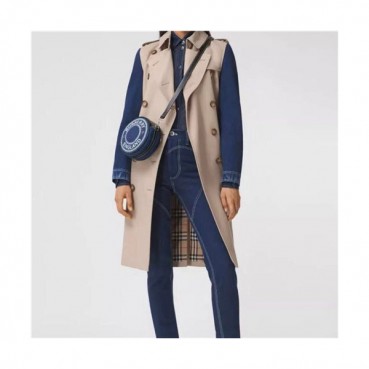 [버버리]Burberry 2021 Women's Denim Shoulder Bag,17cm,BURB0551 - 버버리 2021 여성용 데님 숄더백,17cm,네이비