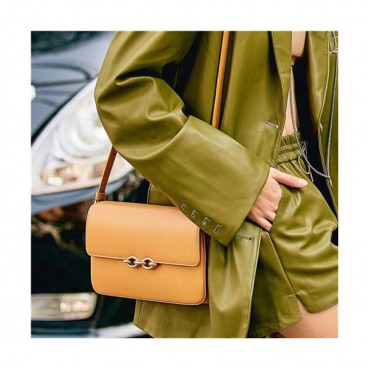 [트랜디한]Saint Laurent 2021 Women's Le Maillon Shoulder Bag,24cm,649795,SLB0636 - 입생로랑 2021 여성용 르 마롱 숄더백,24cm,카멜