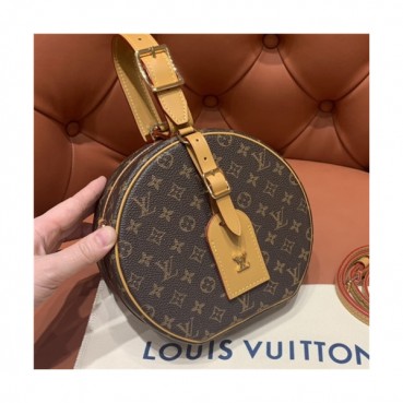[핫잇템]Louis Vuitton 2021 Women's Petite Boite Chapeau Shoulder Bag,17.5cm,M43510,LOUB2353 - 루이비통 2021 여성용 부아뜨 샤포 숄더백,17.5cm,브라운